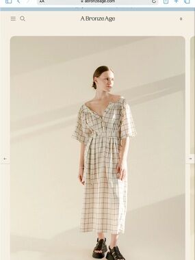 A BRONZE AGE Bonjour Dress